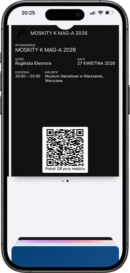 Przepustka Paper RSVP w Apple Wallet